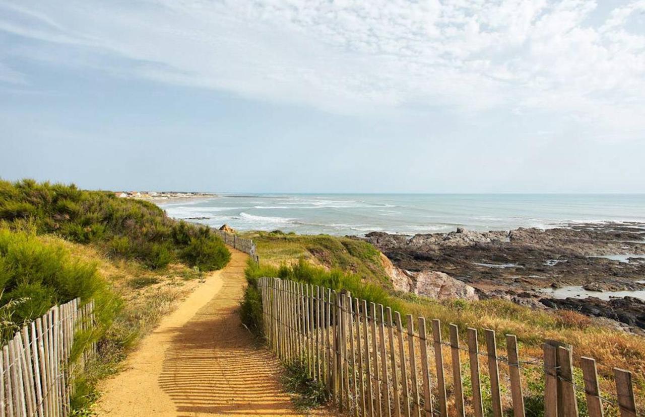 Chalet Pour 6, Residence De Vacances Avec Piscine Brétignolles-sur-Mer Eksteriør bilde
