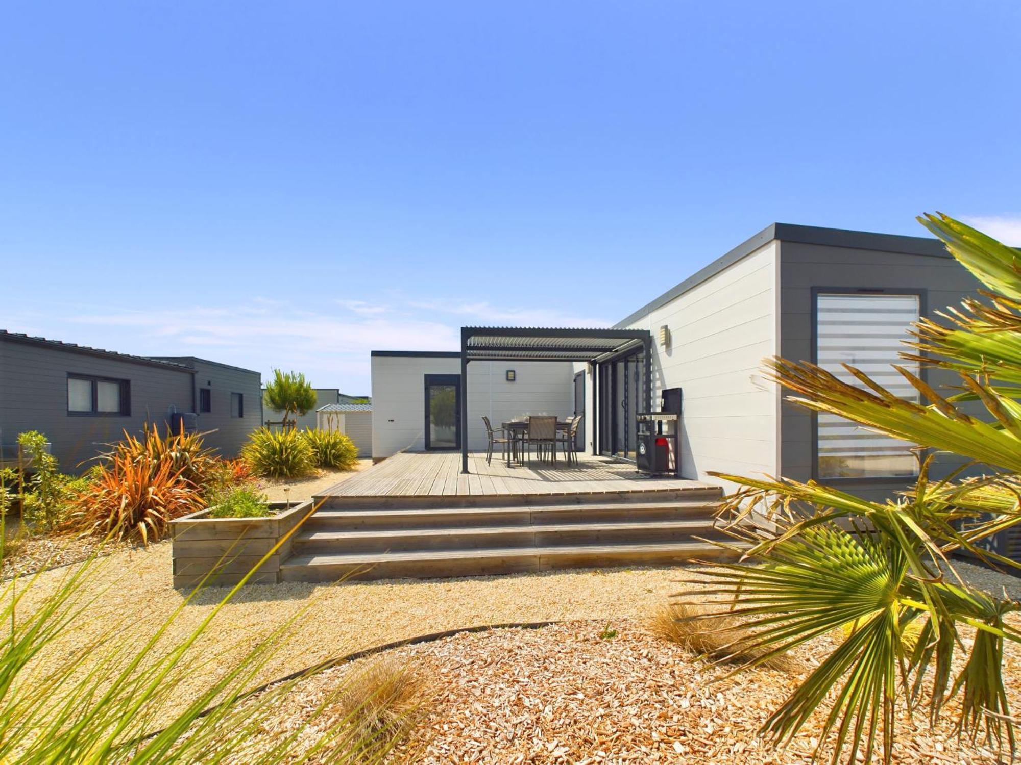 Chalet Pour 6, Residence De Vacances Avec Piscine Brétignolles-sur-Mer Eksteriør bilde